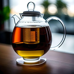 玻璃電(diàn)熱茶壺